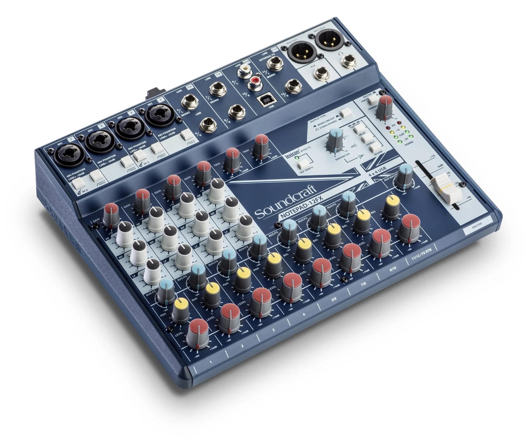 Soundcraft Notepad-12FX มิกเซอร์ Compact analogue มิกเซอร์ รูป 2