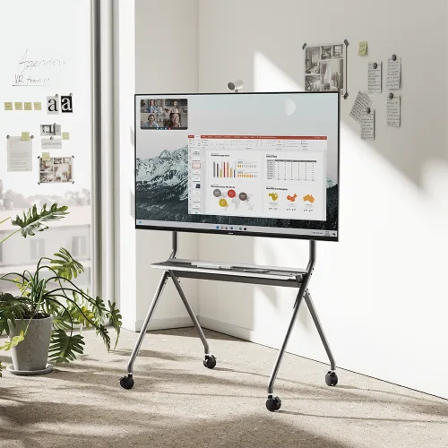 RAZR T1030 INTERACTIVE PRESENTER STAND 55"- 75" ขาตั้งจอ ขาจับจอ ขาตั้งจอแบบล้อเลื่อน