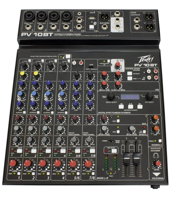 Peavey PV10BT มิกเซอร์ Mixing 10 Ch Mixer มิกเซอร์