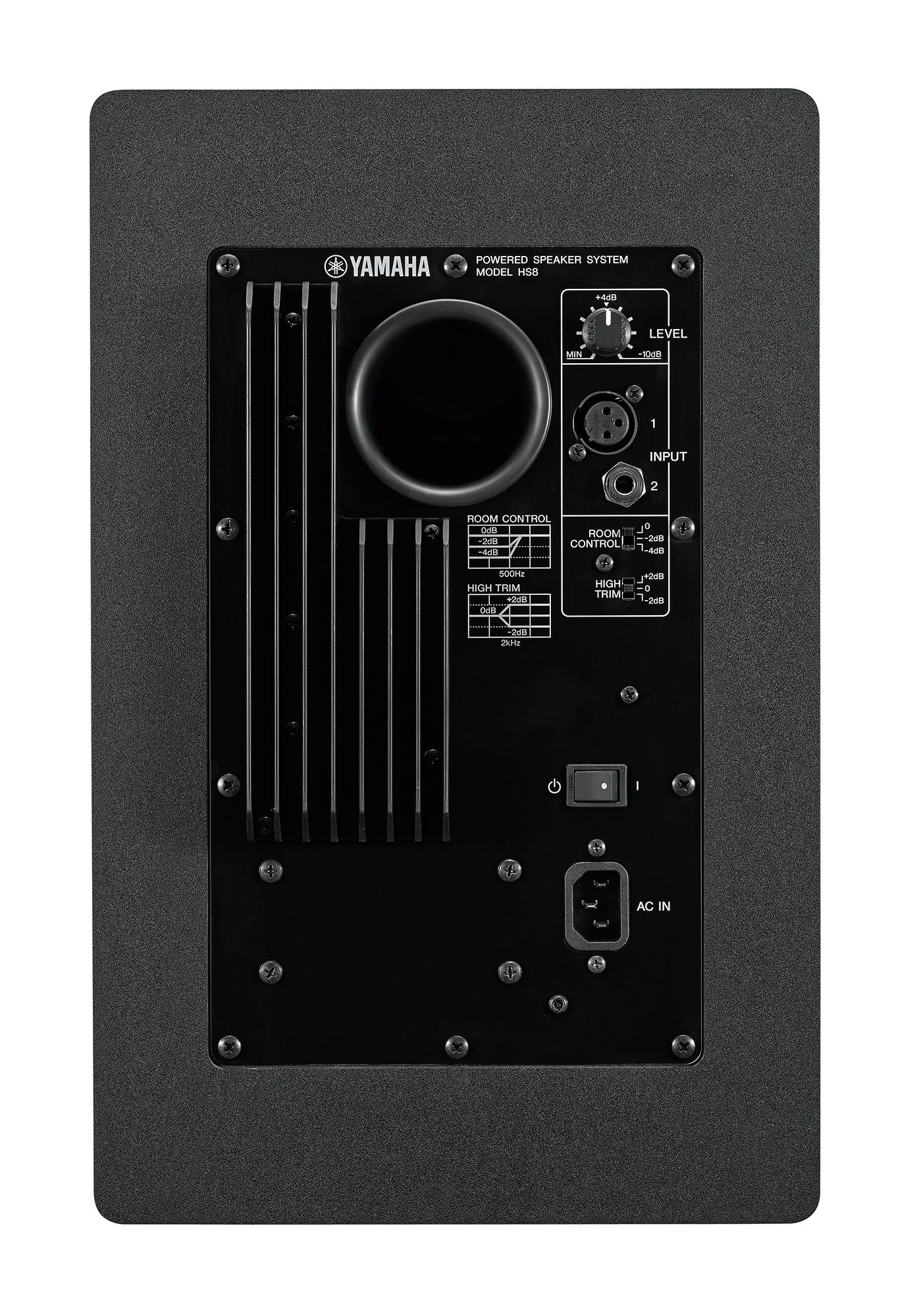 YAMAHA HS8 2-way bass-reflex Bi-Amped Powered Studio Monitor ลำโพง รูป 4
