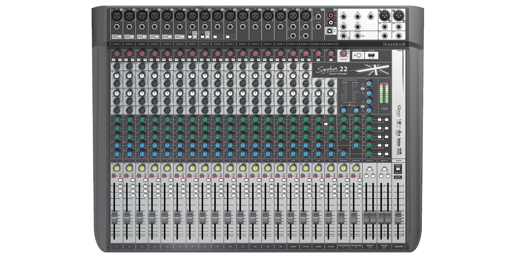 Soundcraft Signature 22 MTK มิกเซอร์ ระบบ อนาล็อก มิกเซอร์ รูป 2
