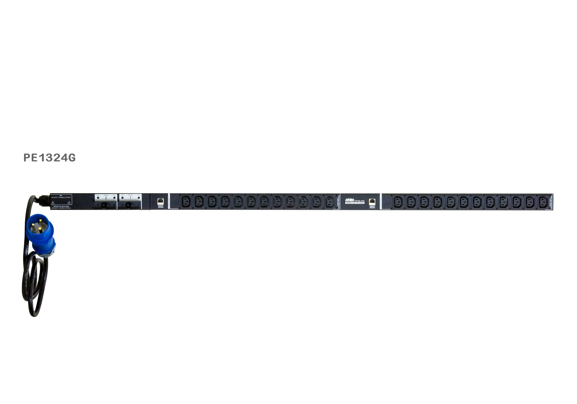ATEN PE1324G Energy PDU 24 AC outlet Power Distribution Unit ระบบ ปิด-เปิด ไฟฟ้าอัจฉริยะ รูป 2