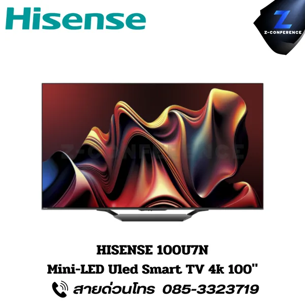 HISENE 100U7N MINI-LED ULED SMART TV 4K 100" smart tv, ledtv
