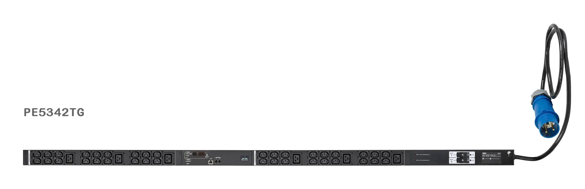 ATEN PE5342TG 42-Outlet eco PDU (Thin Form Factor eco PDU) Power Distribution Unit ระบบ ปิด-เปิด ไฟฟ้าอัจฉริยะ