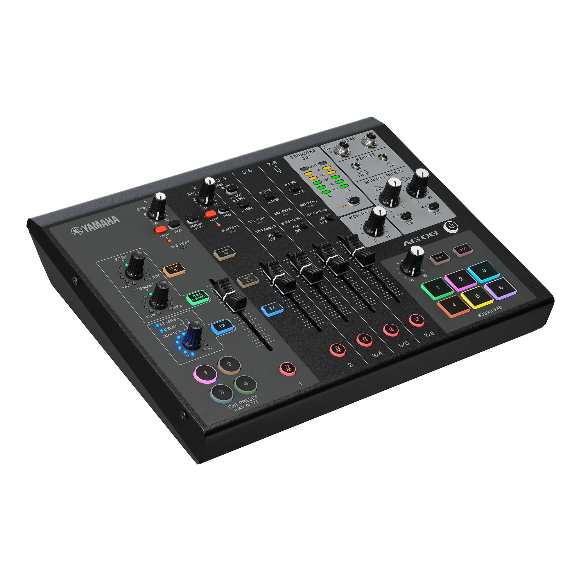 YAMAHA AG08 Live Streaming Mixer มิกเซอร์ รูป 3