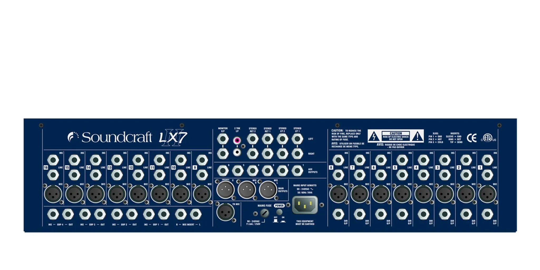 Soundcraft LX7II-16CH 16 มิกเซอร์ Channel Mixer มิกเซอร์ รูป 4