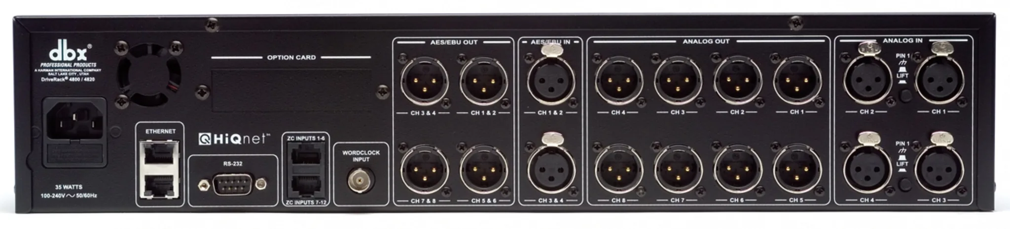 DBX DriveRack 4820 Loudspeaker Management digital signal processor รูป 2