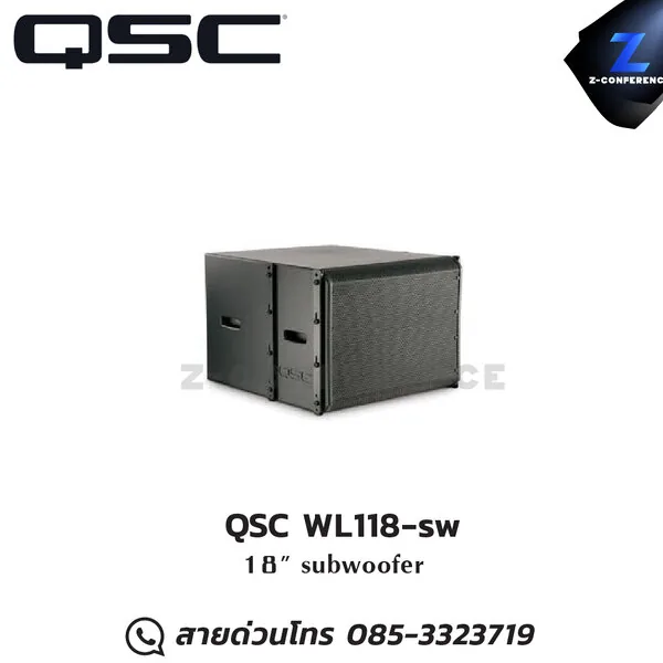 QSC WL118-sw ลำโพง subwoofer ลำโพง