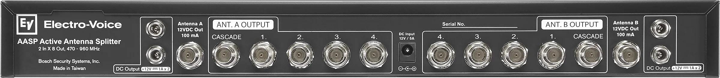 Electro-Voice RE3-ACC-AASP ชุดแยกสัญญาณเข้า2 ออก 8 microphone รูป 2