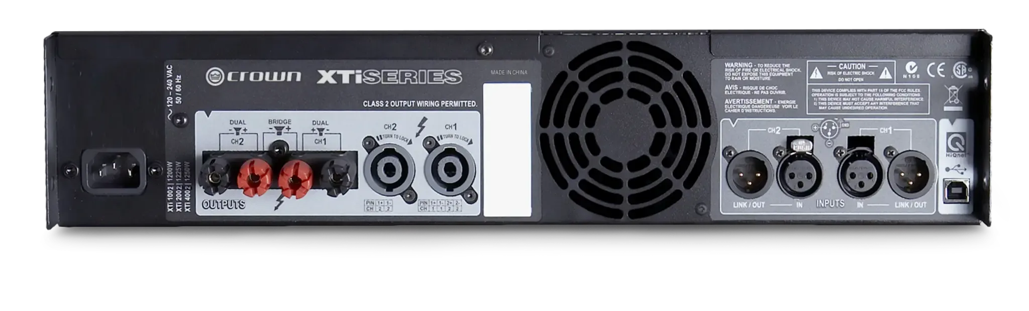 Crown XTi 2002 Power Amplifier 2x800W รูป 2
