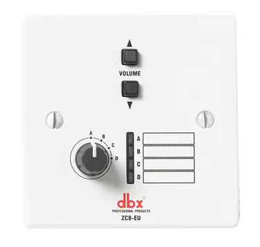 DBX ZC8 Wall-Mounted Zone Controller digital signal processor รูป 2