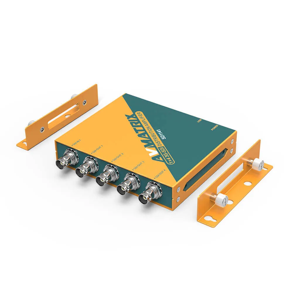 AVMATRIX SD1141, 1x4 3G-SDI Distribution Amplifier, sdi reclocking, sdi distribution, sdi amplifier, รูป 5