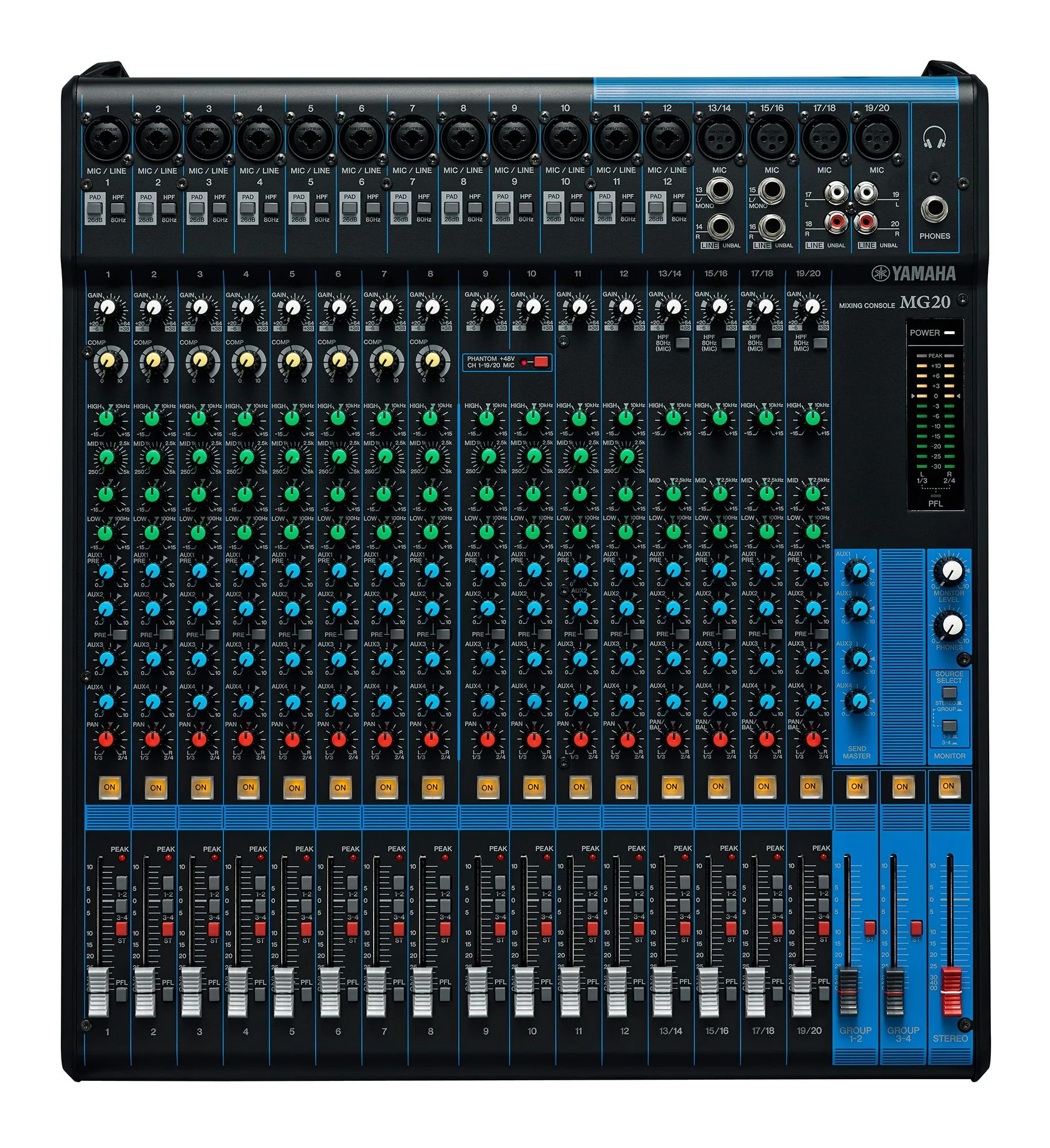 YAMAHA MG20 มิกเซอร์ 20-Channel Mixer มิกเซอร์ รูป 2