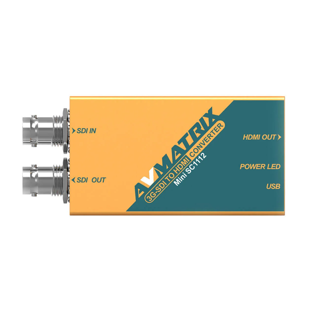 AVMATRIX MINI SC1112, 3G-SDI to HDMI Pocket-Size Broadcast Converter รูป 3