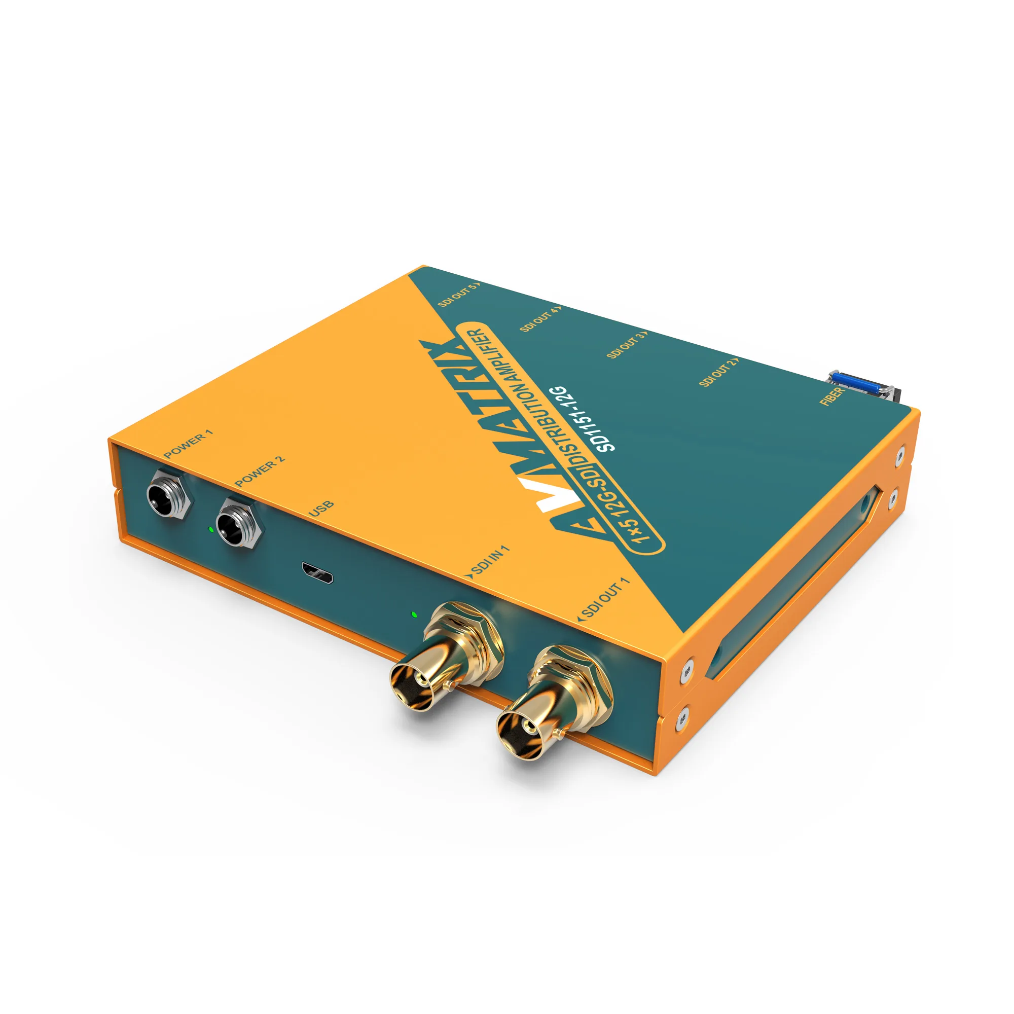 AVMATRIX SD1151-12G, 12G-SDI 1x5 Reclocking Distribution Amplifier, sdi reclocking, sdi distribution, sdi amplifier, รูป 3