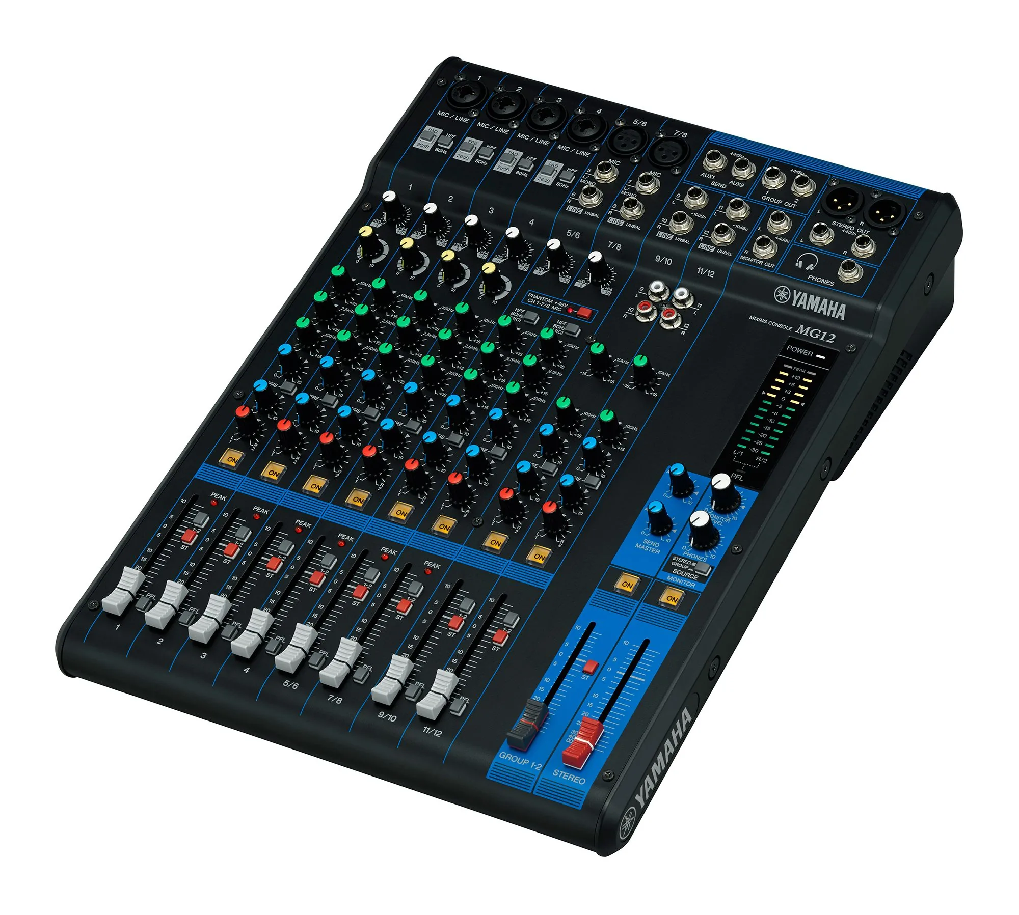 YAMAHA MG12 มิกเซอร์ 12-Channel Mixer มิกเซอร์
