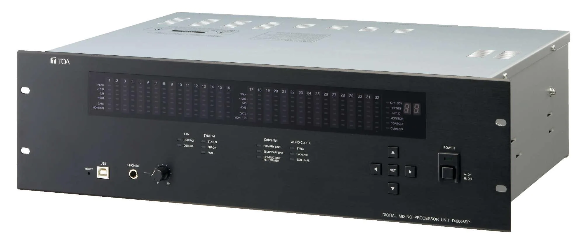 TOA D-2008SP CE DIGITAL MIXING PROCESSOR มิกเซอร์