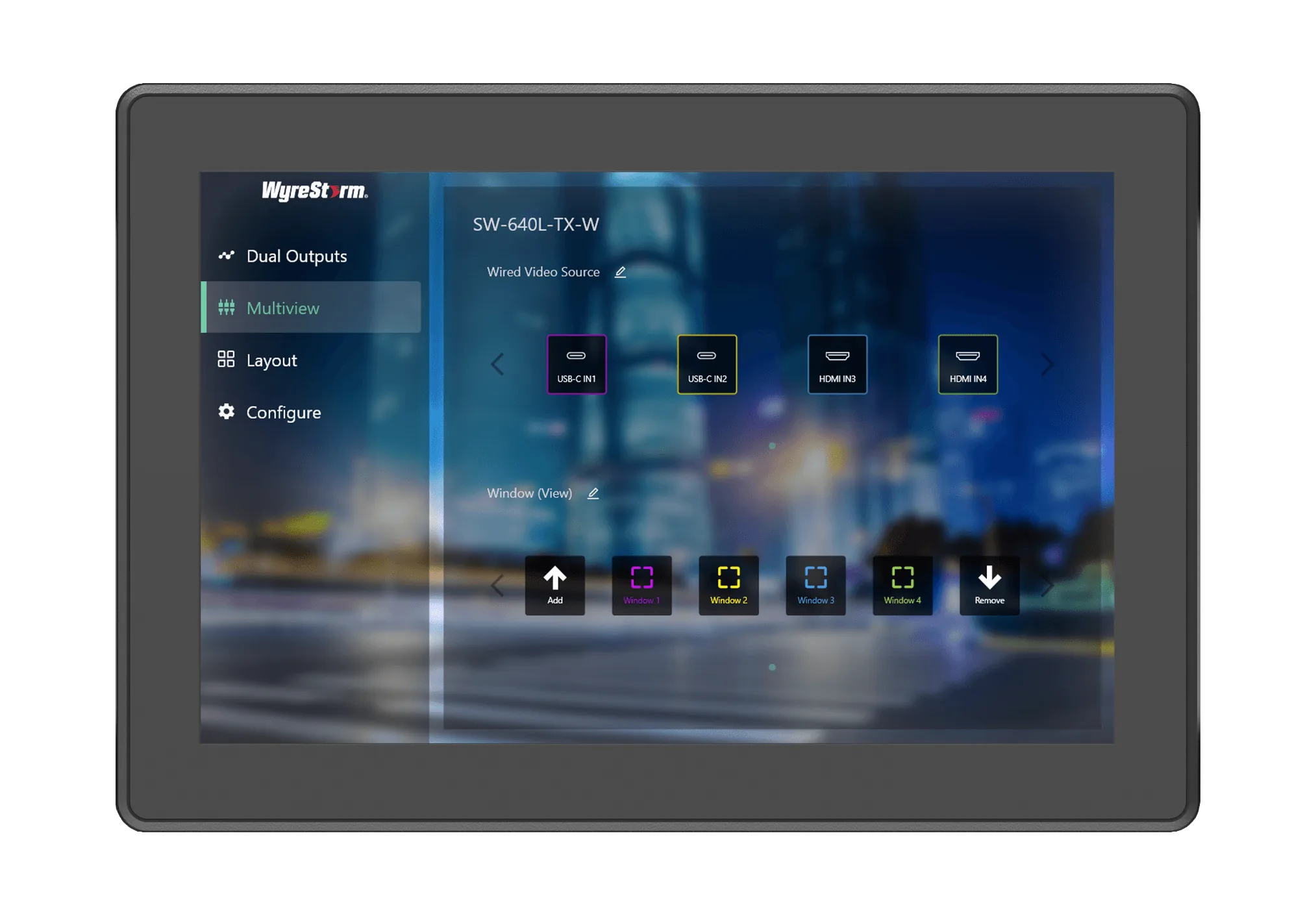 WyreStorm SYN-TOUCH10-V2