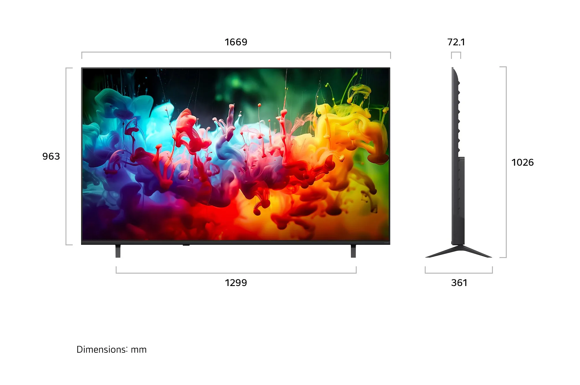 LG 75QNED70BSA 75" 4K Smart TV รูป 2
