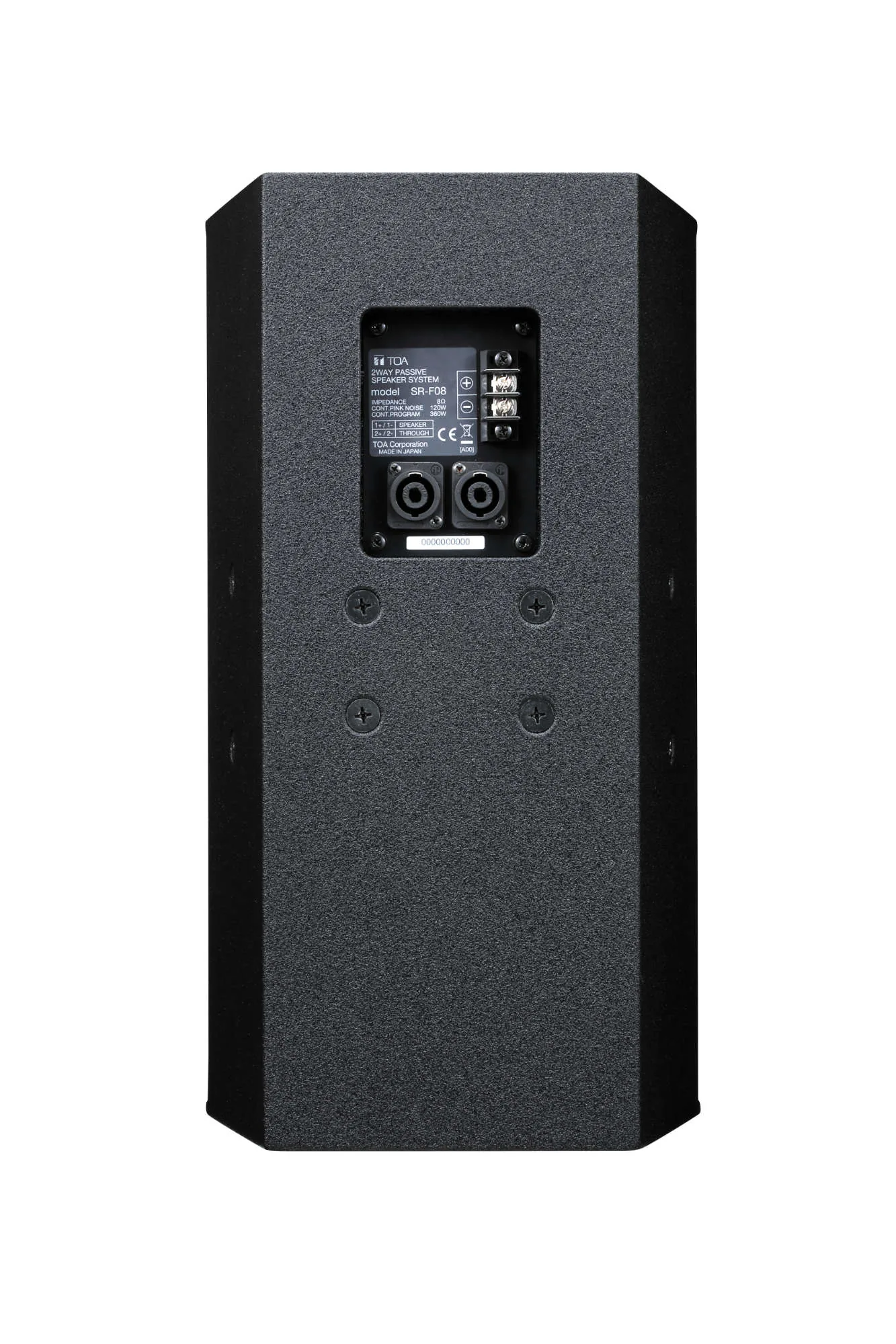 TOA SR-F08 2-way passive speaker system. ลำโพง รูป 7