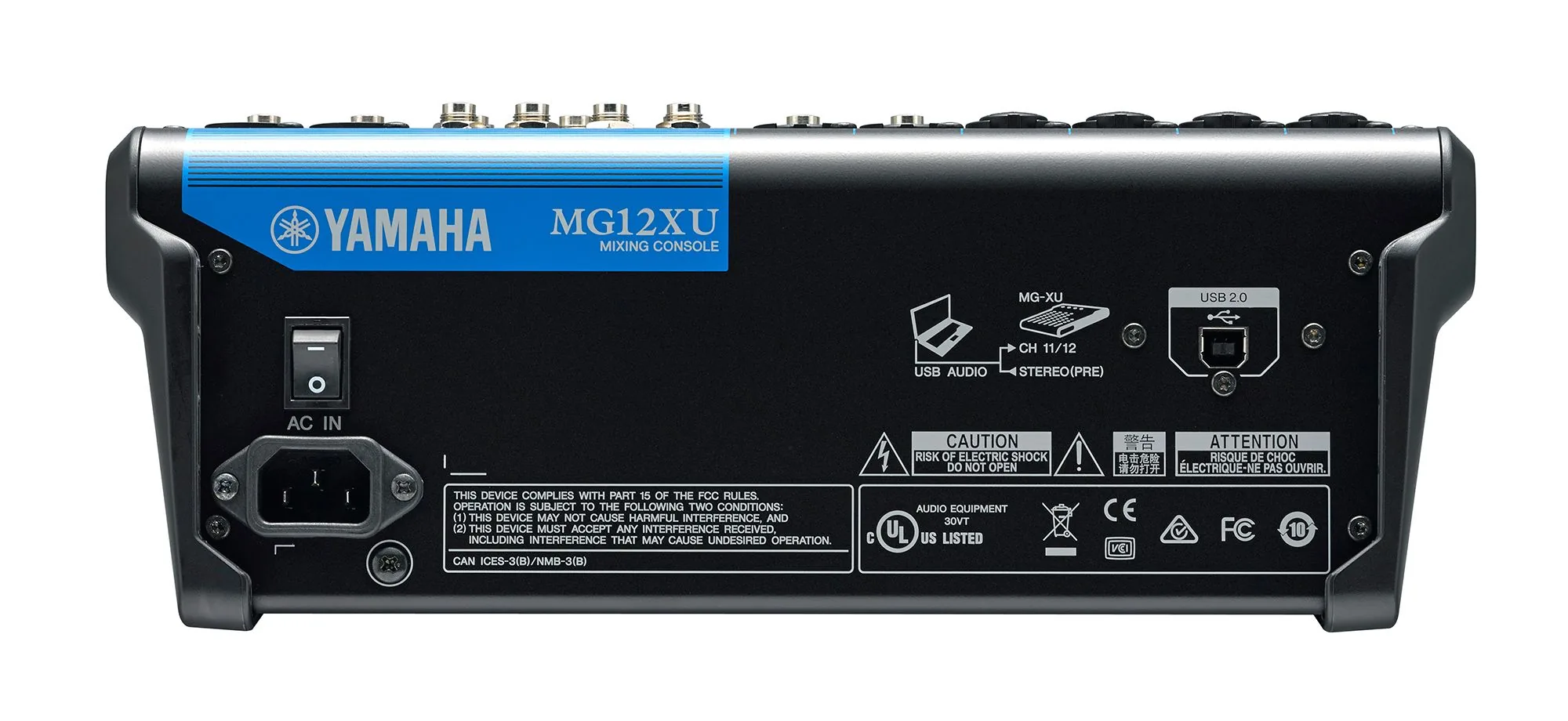 YAMAHA MG12XU มิกเซอร์ 12-Channel Mixer มิกเซอร์ รูป 3