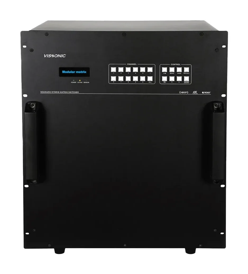 VISSONIC VW-VL7272 Modular Seamless Matrix Switcher 72x72, 30W.