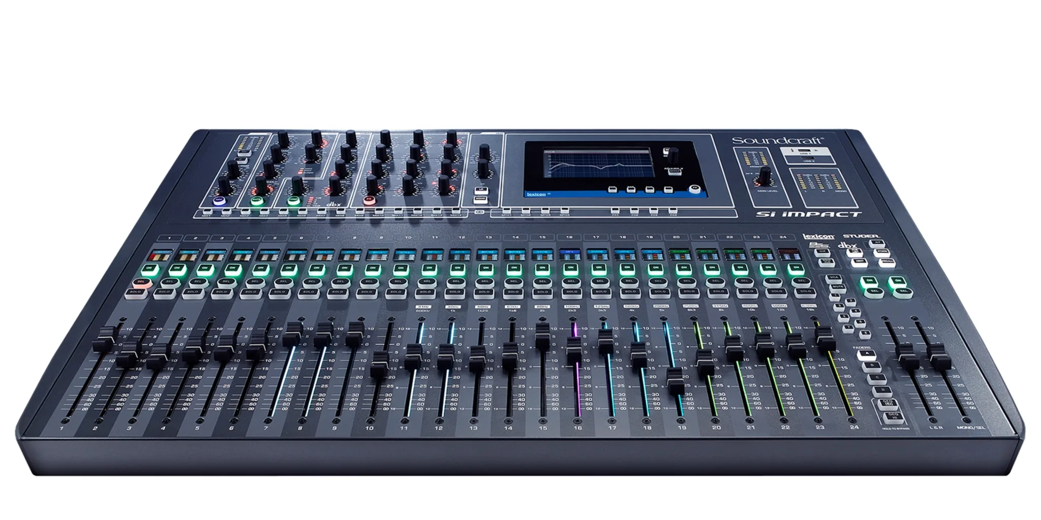 Soundcraft Si Impact ดิจิตอลมิกเซอร์ 40-input มิกเซอร์ รูป 3