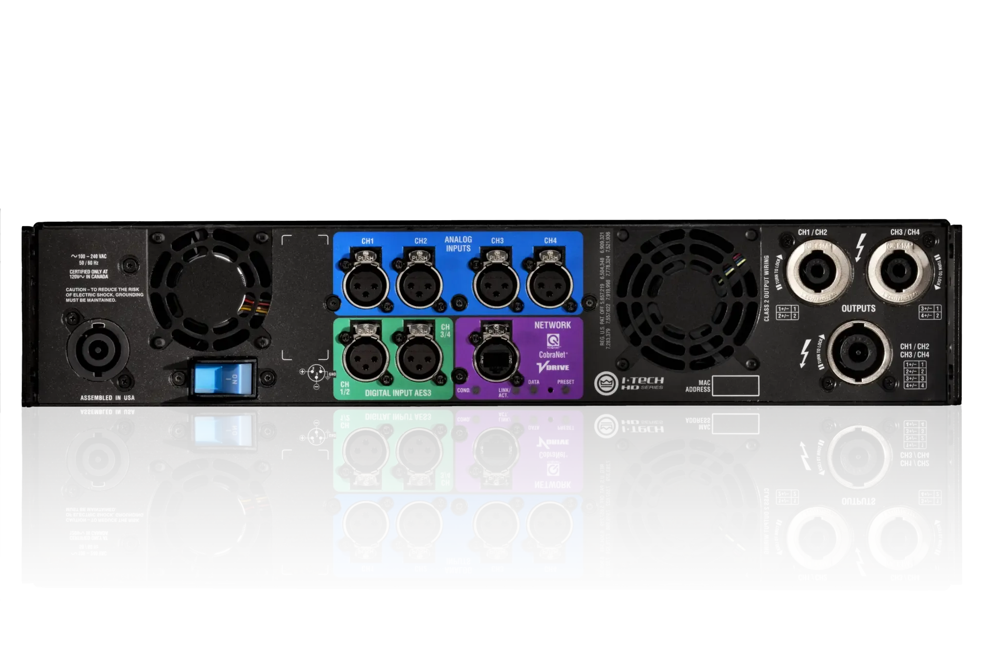 CROWN I-Tech 4x3500HD Power Amplifier รูป 3