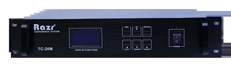 RAZR TC-20MX Main controller UNIT ไมค์ประชุม ชุดประชุม ไมค์ห้องประชุม ไมค์ microphone conference