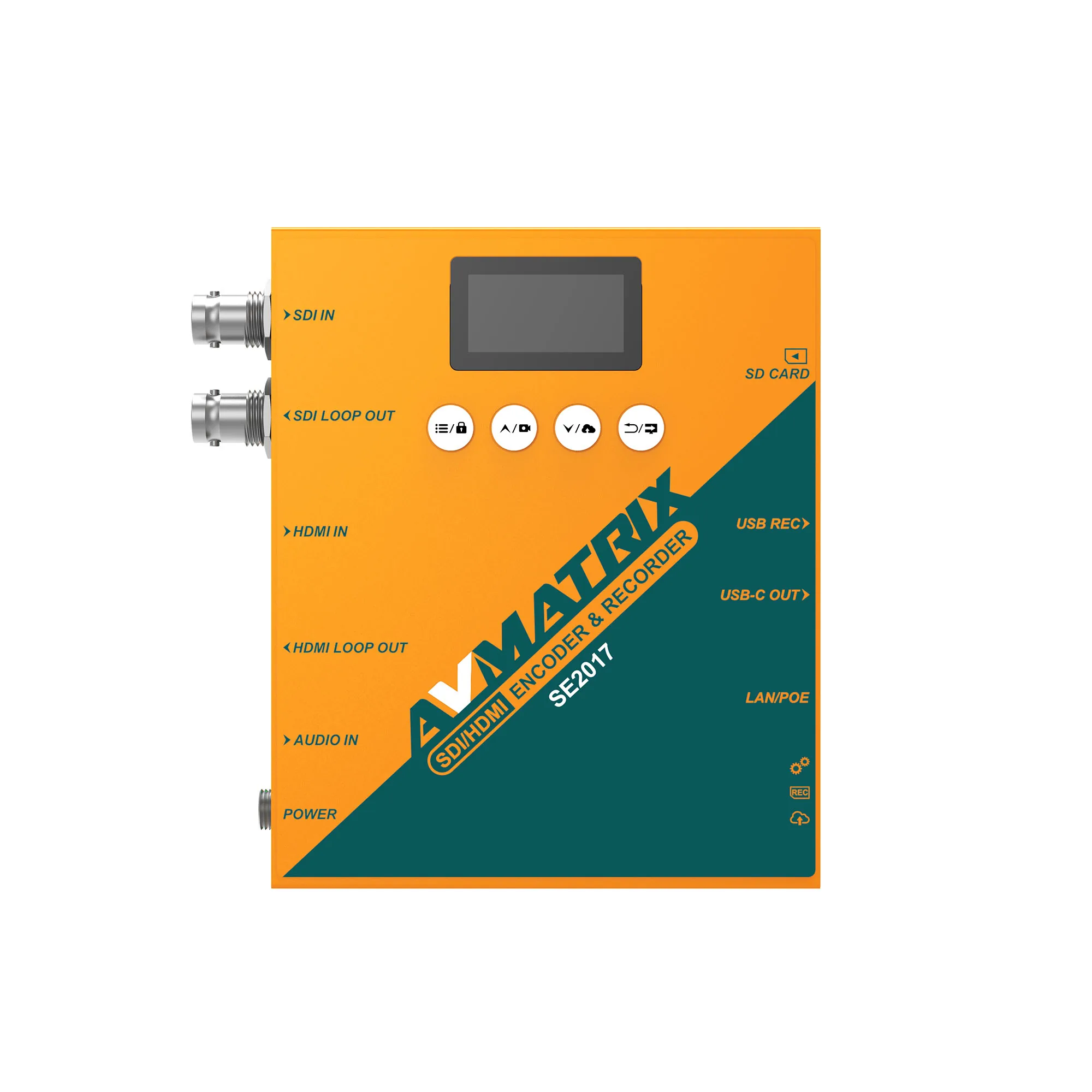 AVMATRIX SE2017, SDI/HDMI Encoder & Recorder Streaming and capture muti-fution three-in-one รูป 2