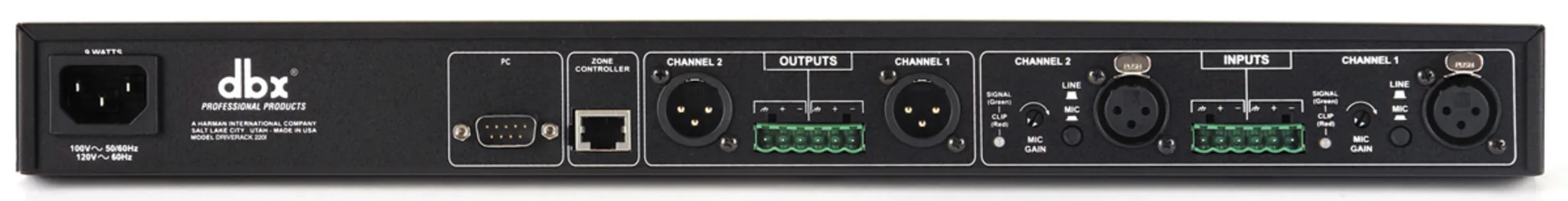 DBX DriveRack 220i System Processor digital signal processor รูป 2