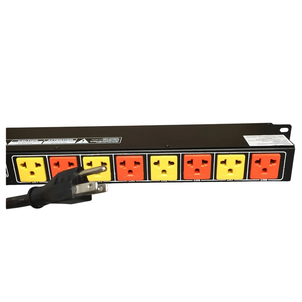 Comson AEC-8 USB รางปลั๊กไฟ 8 ช่อง 19 นิ้ว + USB 2 ช่อง รูป 2