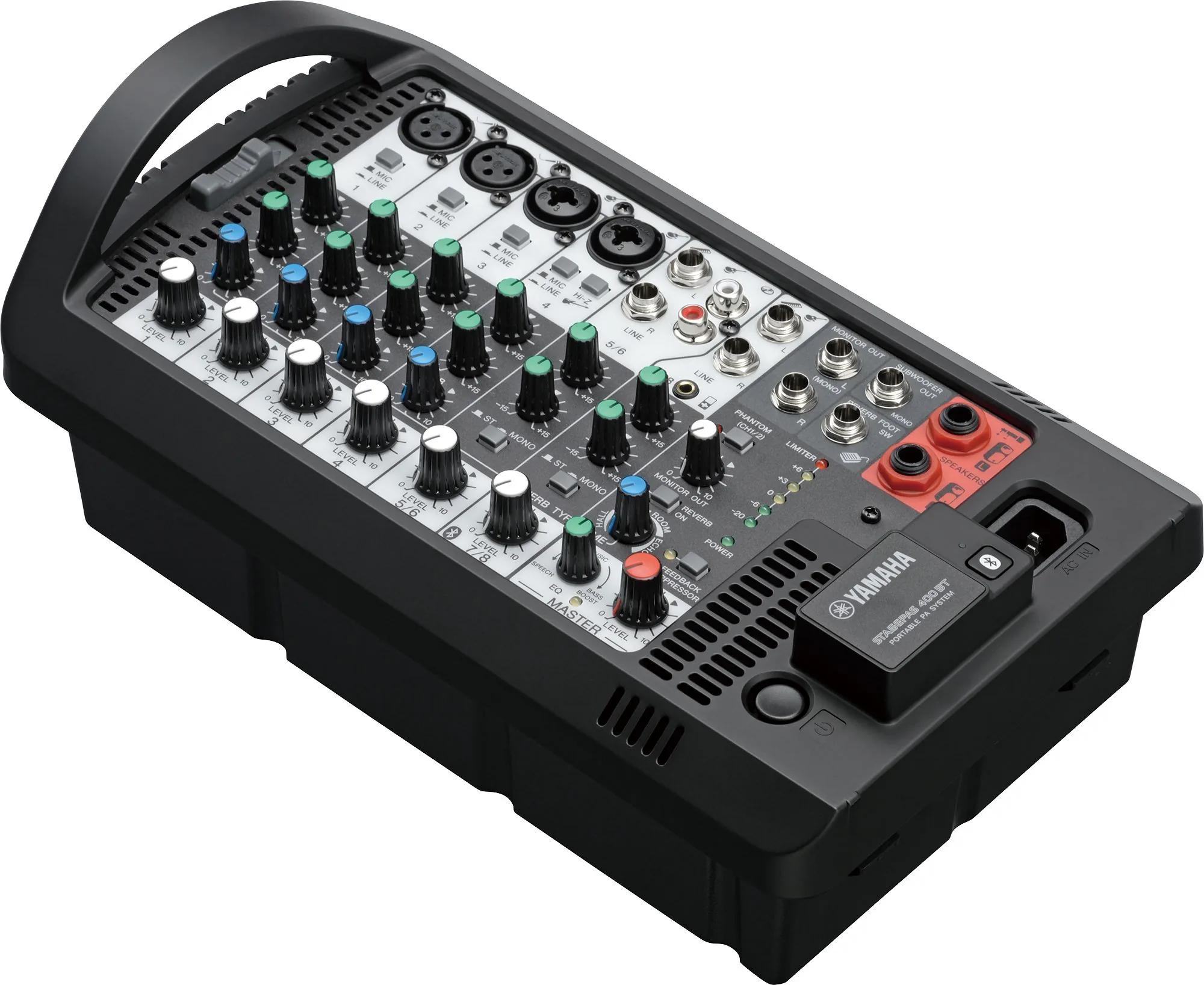 YAMAHA STAGEPAS 400BT+WL ตู้ลำโพงเคลื่อนที่ ลำโพงพกพา , ลำโพง pa ,เครื่องเสียงพกพา รูป 3