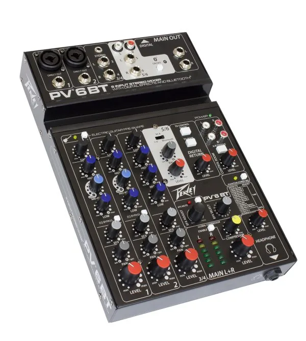 Peavey PV6BT มิกเซอร์ Mixing Console with Bluetooth มิกเซอร์ รูป 4