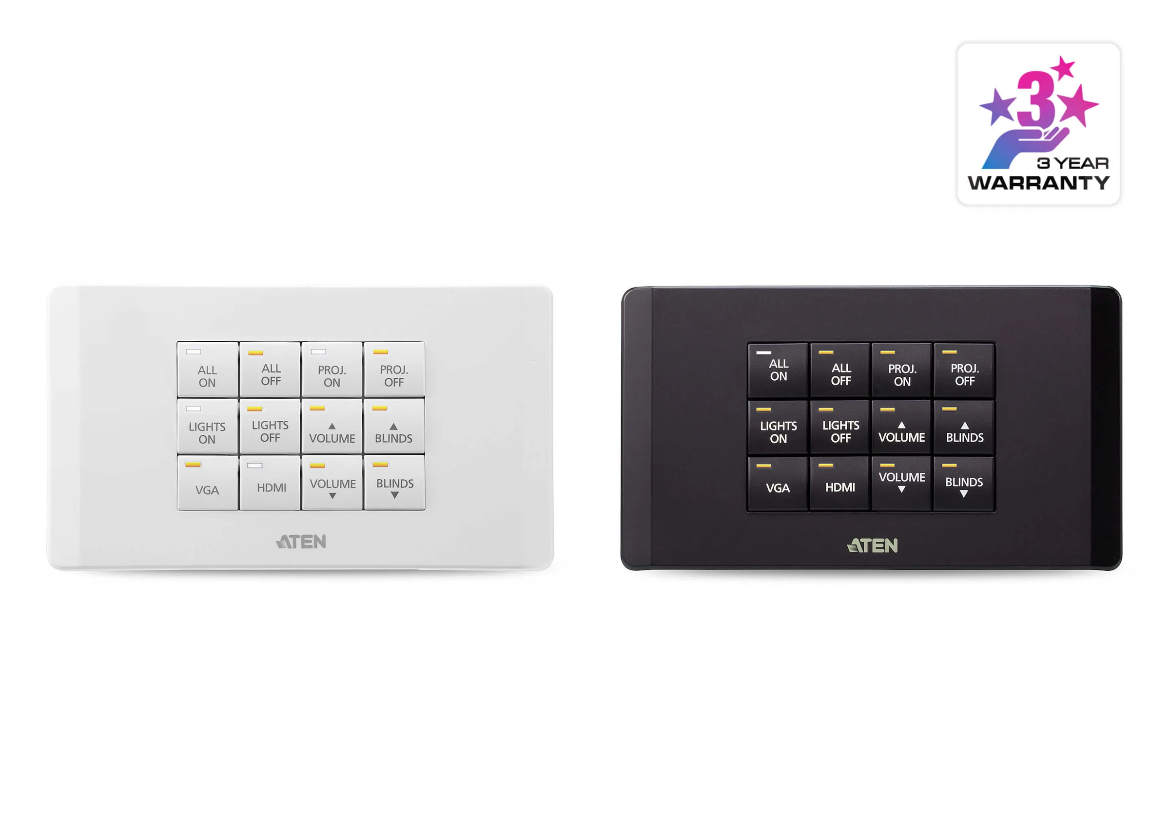 ATEN VK112EU Control System - 12-button Keypad (EU, 2 Gang)