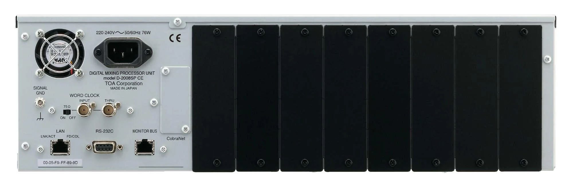 TOA D-2008SP CE DIGITAL MIXING PROCESSOR มิกเซอร์ รูป 2