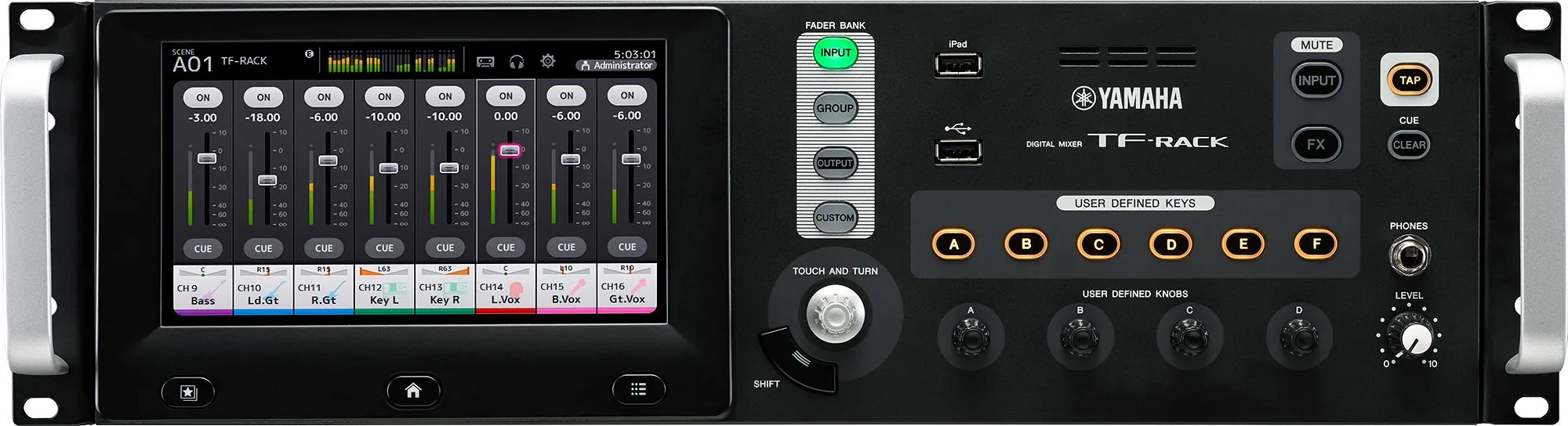 YAMAHA TF RACK มิกเซอร์แบบติดตู้แร็ค Mixer มิกเซอร์