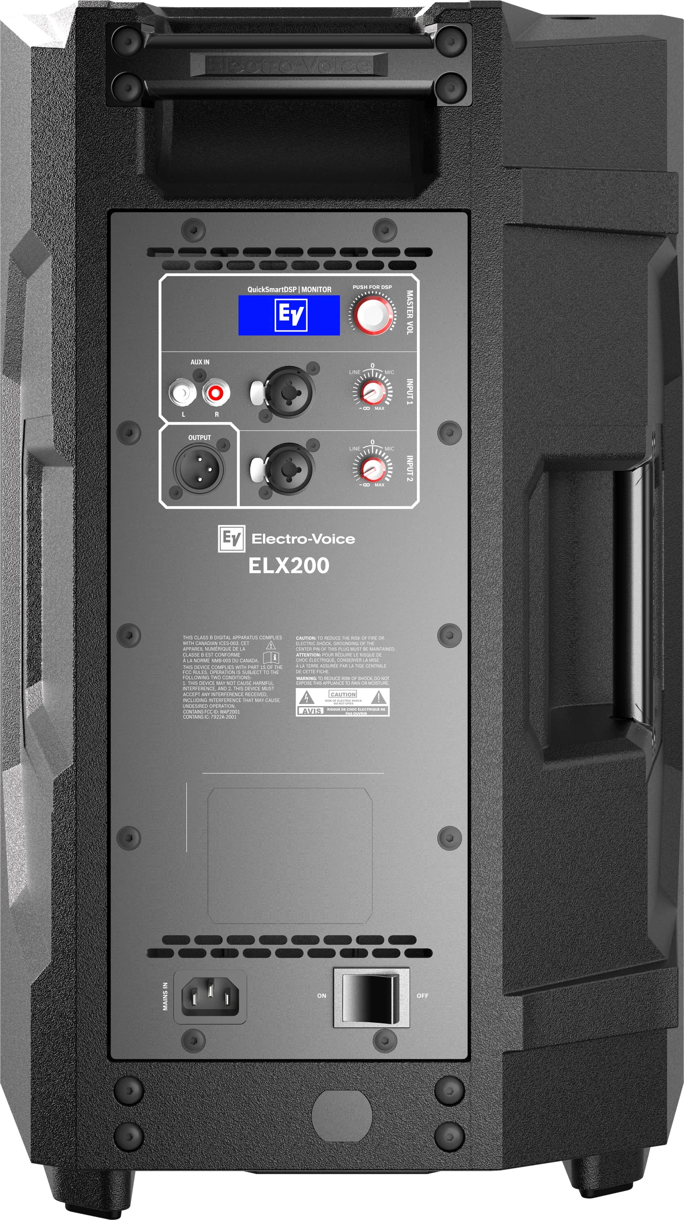 Electro-Voice ELX200-10P-AP 10″ 2-way 1200W powered speaker ลำโพง รูป 3