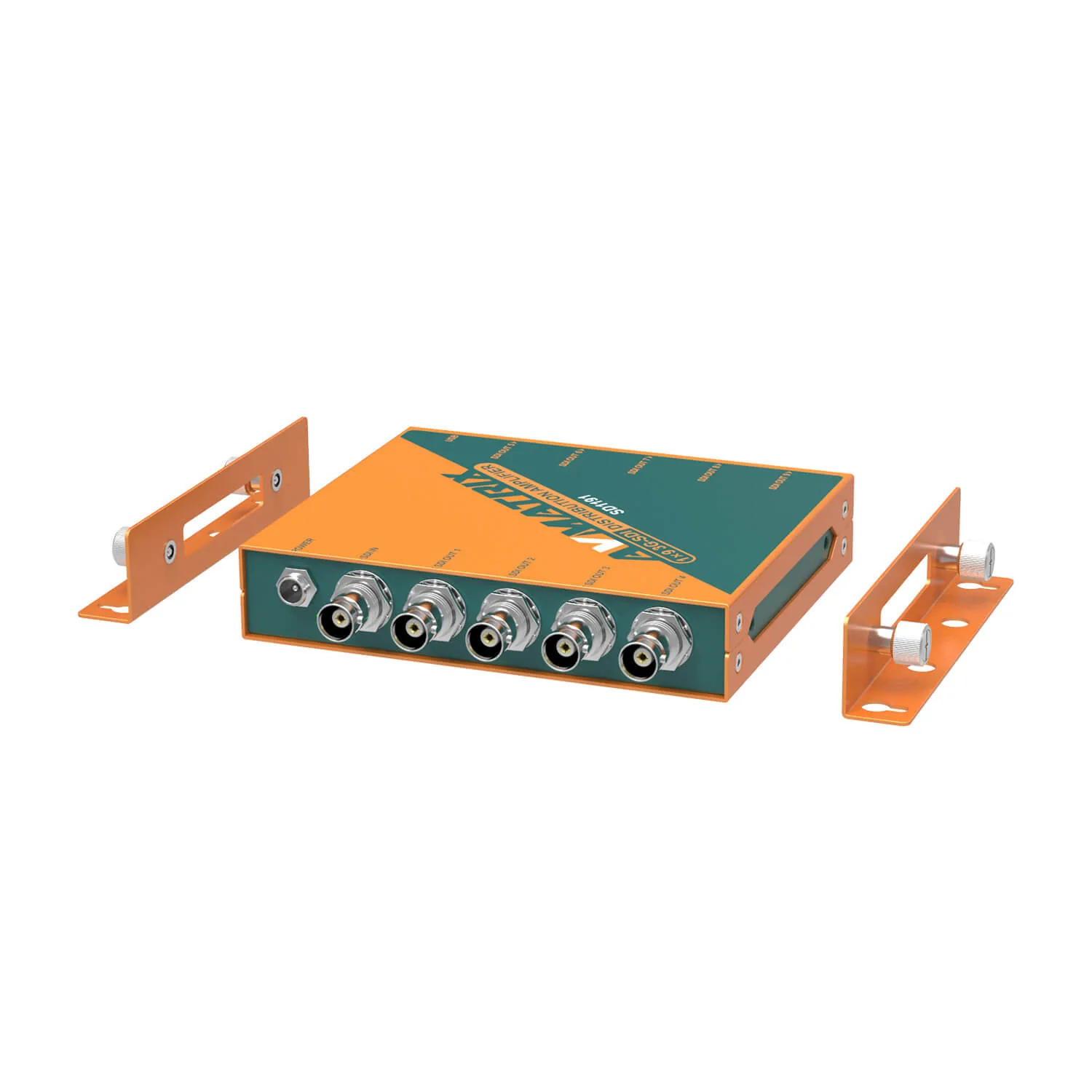 AVMATRIX SD1191, 1 input x 9 output 3G SDI Reclocking Distribution Amplifier, sdi reclocking, sdi distribution, sdi amplifier, รูป 3