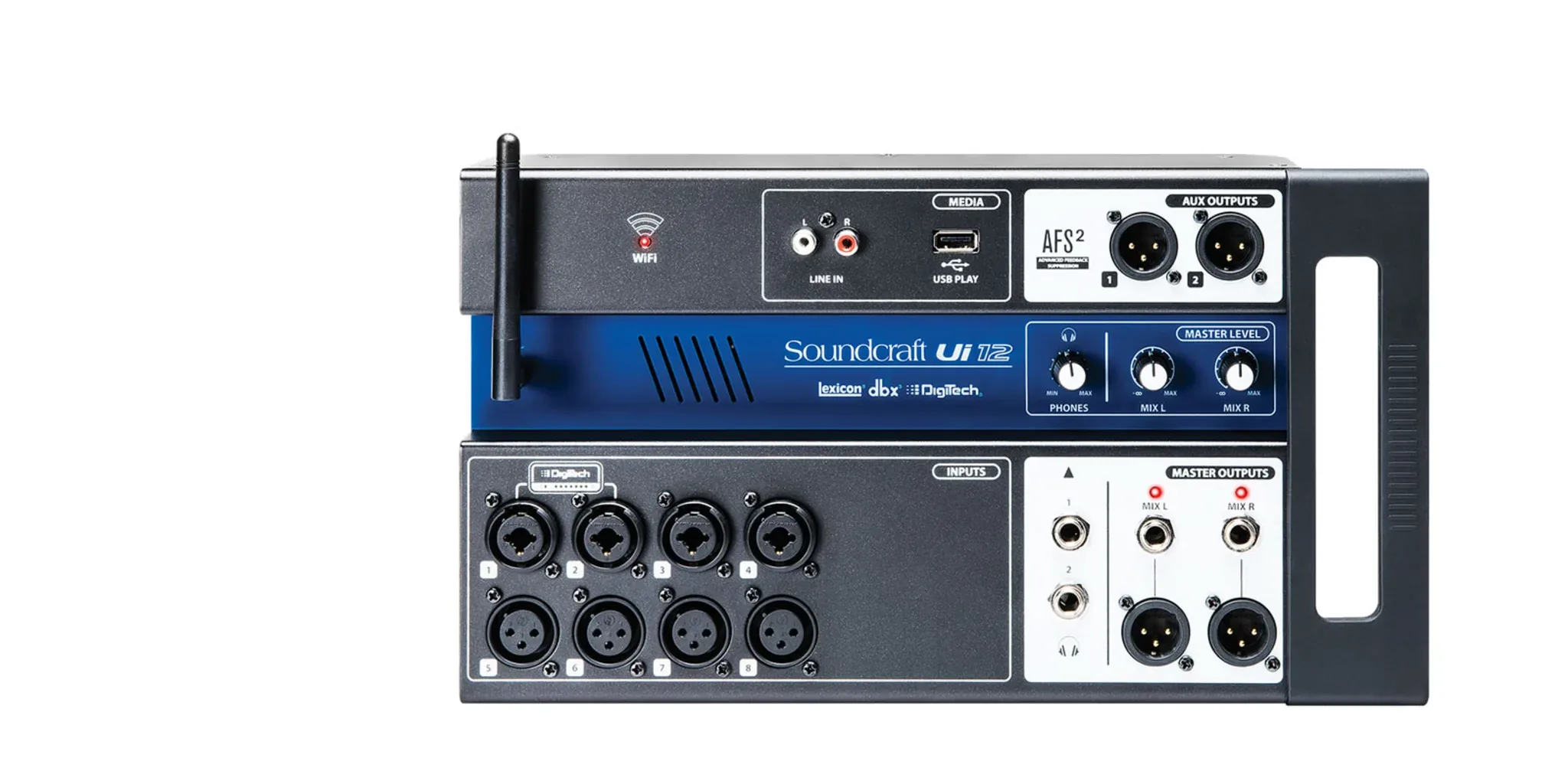 Soundcraft Ui 12 Remote-Controlled Digital Mixer มิกเซอร์ รูป 2