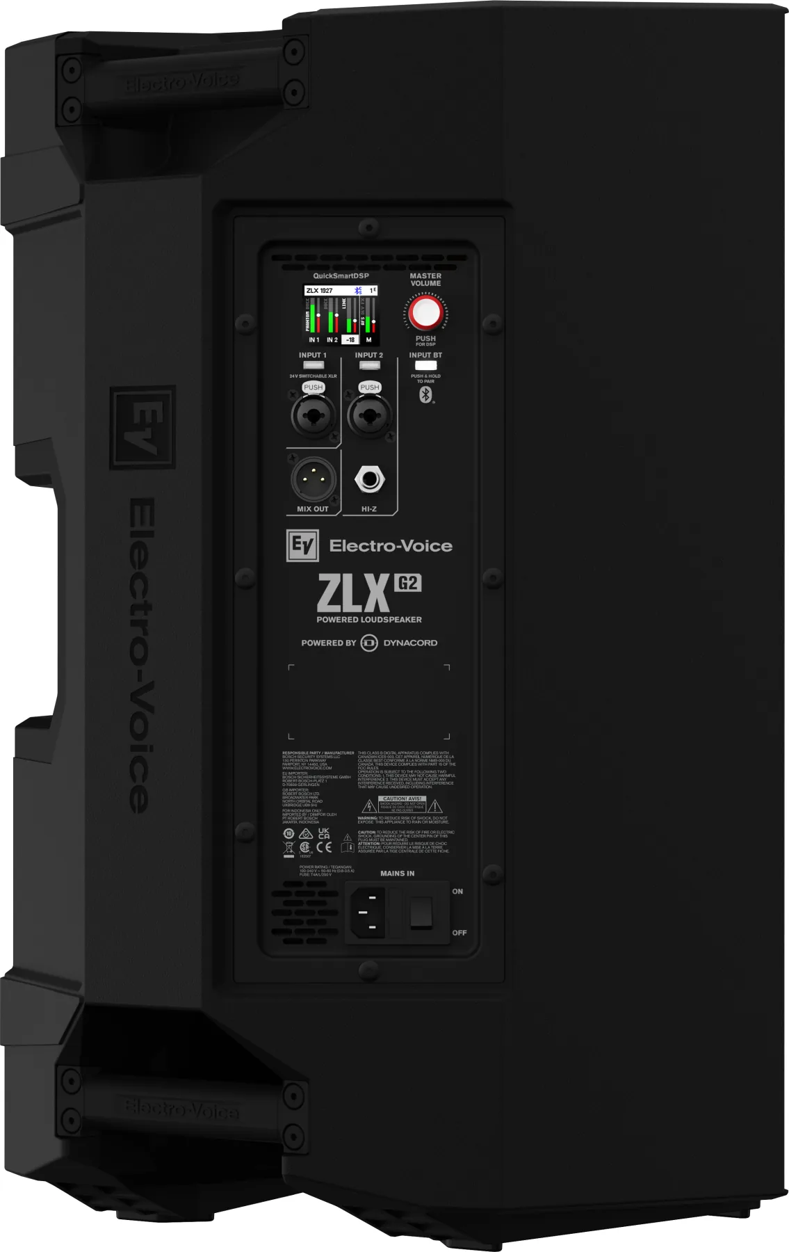 ELECTRO-VOICE ZLX-12P-G2 12" 2-Way Powered Speaker 1000W. Built-in Digital Mixer รูป 4