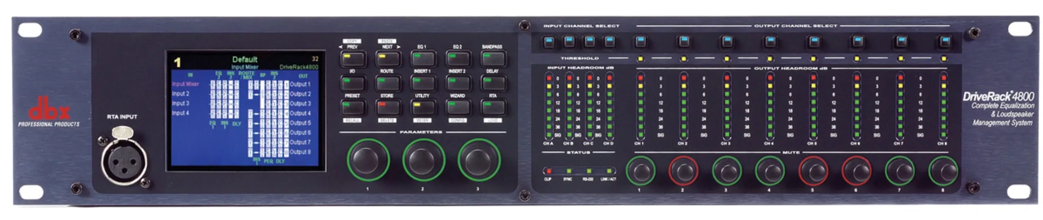 DBX DriveRack 4800 Loudspeaker Management digital signal processor
