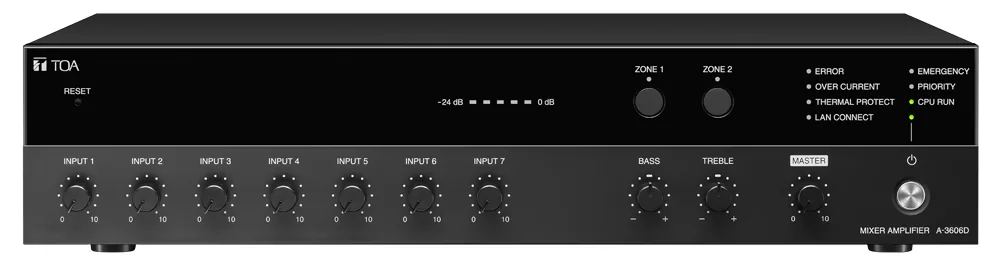TOA A-3612D Digital Mixer Amplifier มิกเซอร์