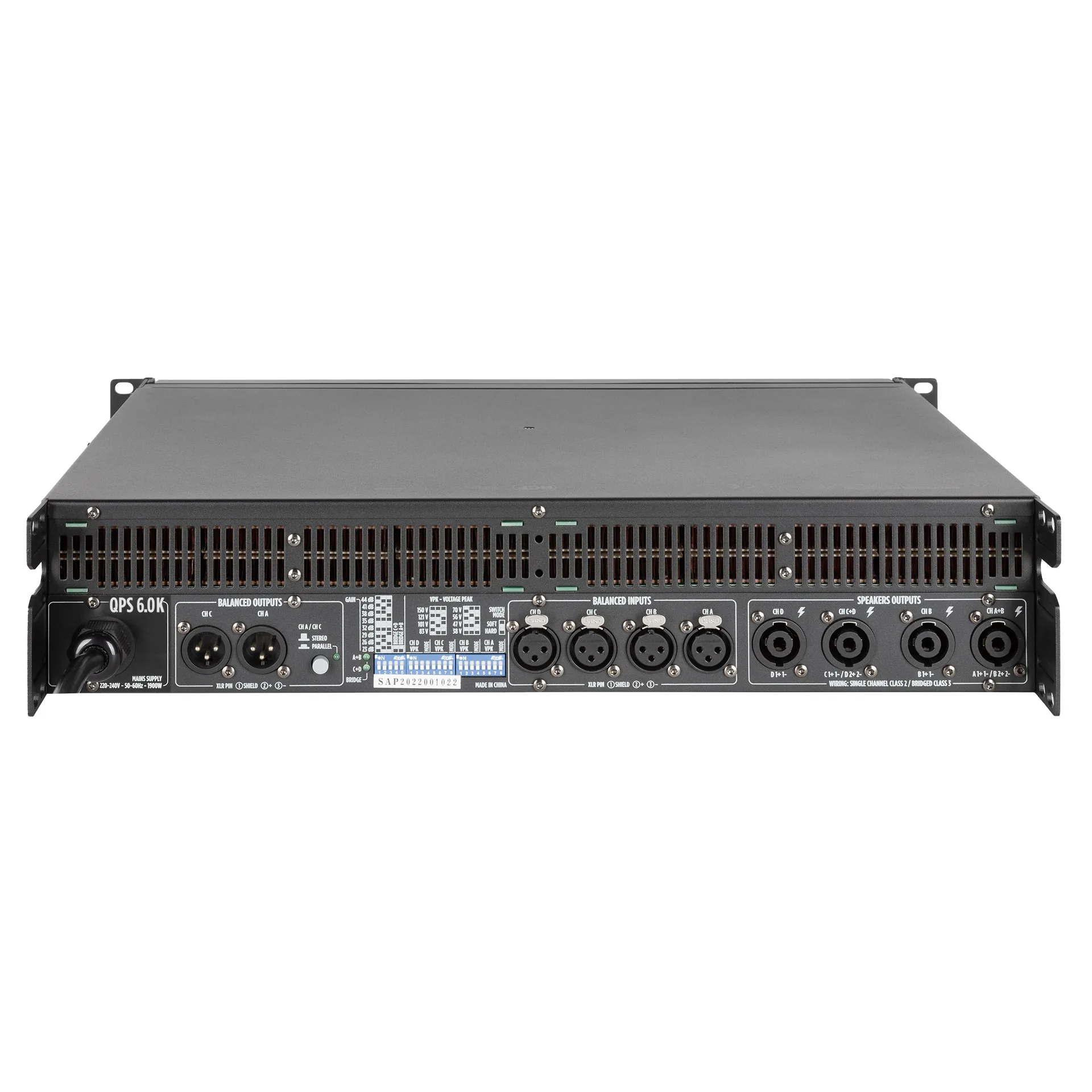 RCF QPS 6.0K 6000 W รูป 2