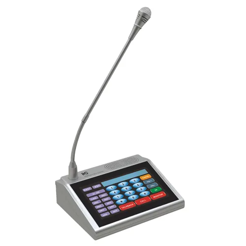 ITC T-6702A Desktop Paging Microphone with 7 inch Touch Screen