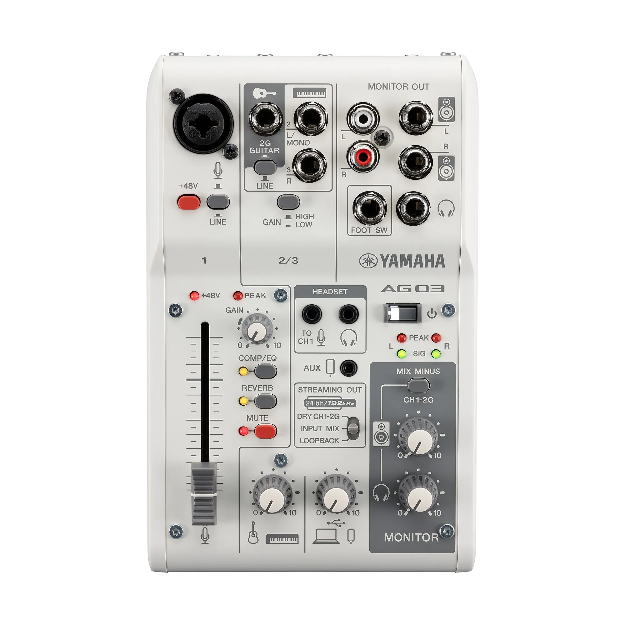 Yamaha AG03MK2 รูป 3
