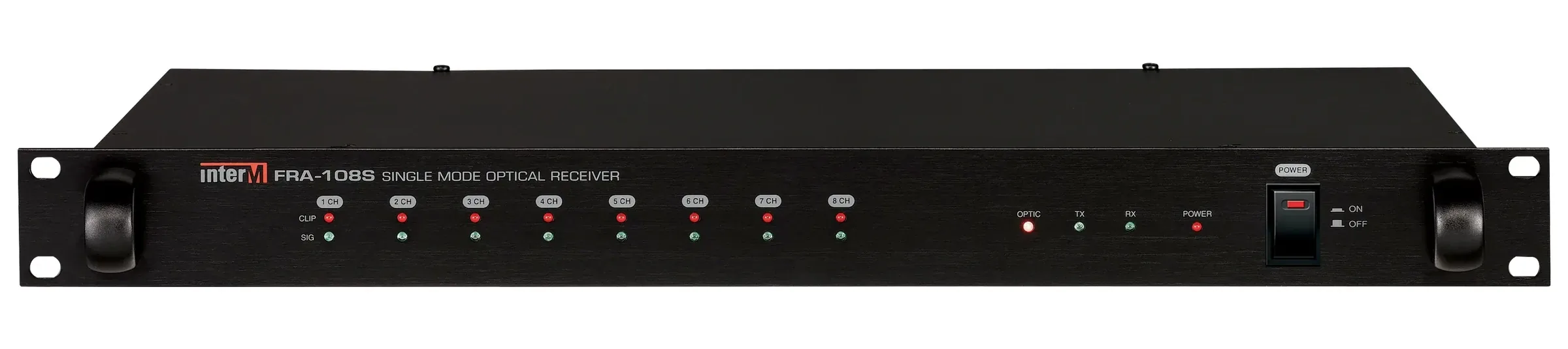Inter-M FRA-108S 8 CHANNEL AUDIO/DATA RECIEVER digital signal processor