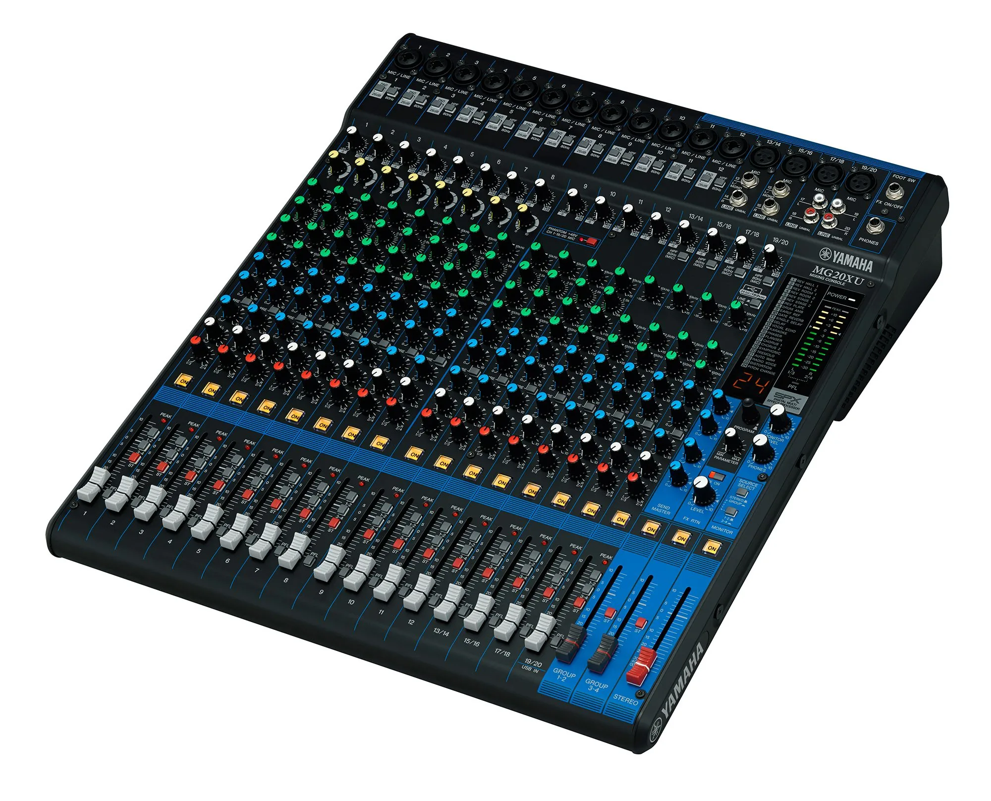 YAMAHA MG20XU มิกเซอร์ 20-Channel Mixer มิกเซอร์