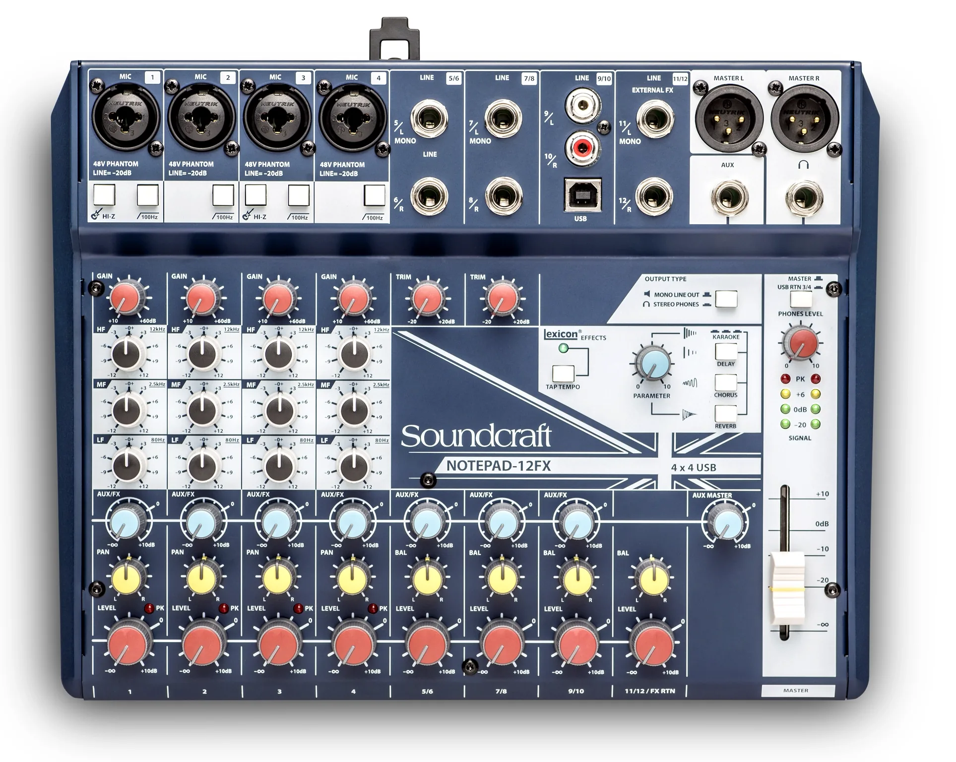 Soundcraft Notepad-12FX มิกเซอร์ Compact analogue มิกเซอร์