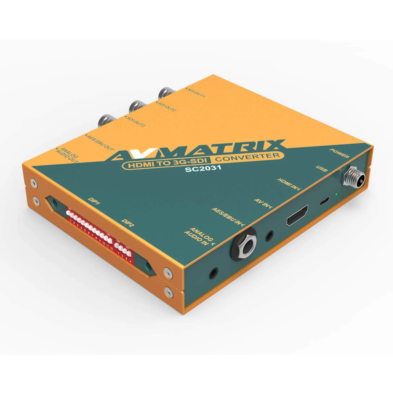 AVMATRIX SC2031, HDMI/AV to 3G-SDI Scaling Converter รูป 2